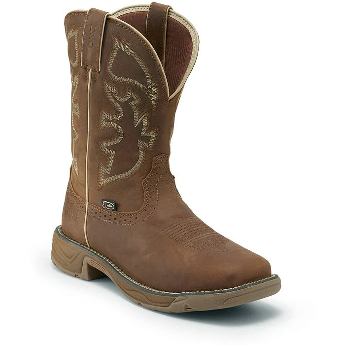 Justin Mens Rush Steel Toe Workboots Style WK4331 - Image 3