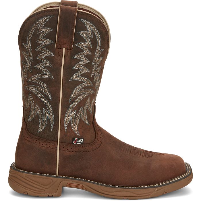 JUSTIN RUSH STAMPEDE WESTERN WORK BOOT STYLE SE7400 - Image 3