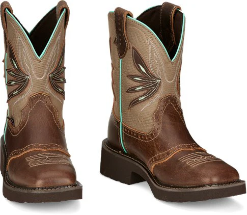 Justin Ladies Nettie Western Boots Style GY9536 - Image 2