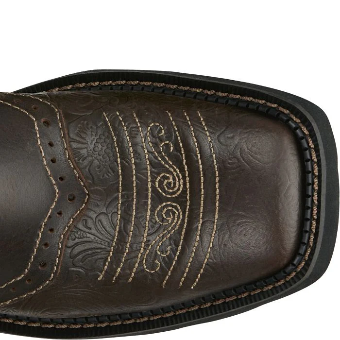 Justin Ladies Embossed Gypsy Western Boots Style GY9618 - Image 4