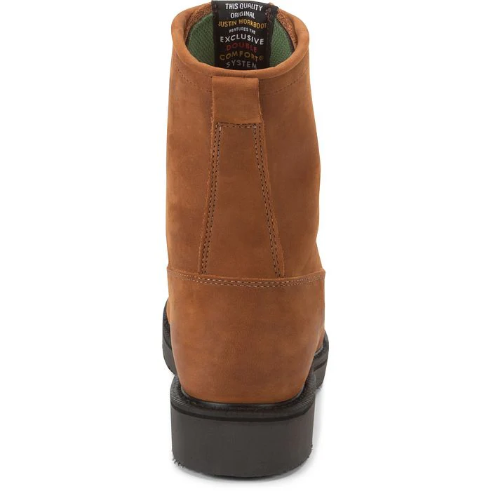 Justin Bark Original Laceup Conductor Work Boot Style 760 - Image 5