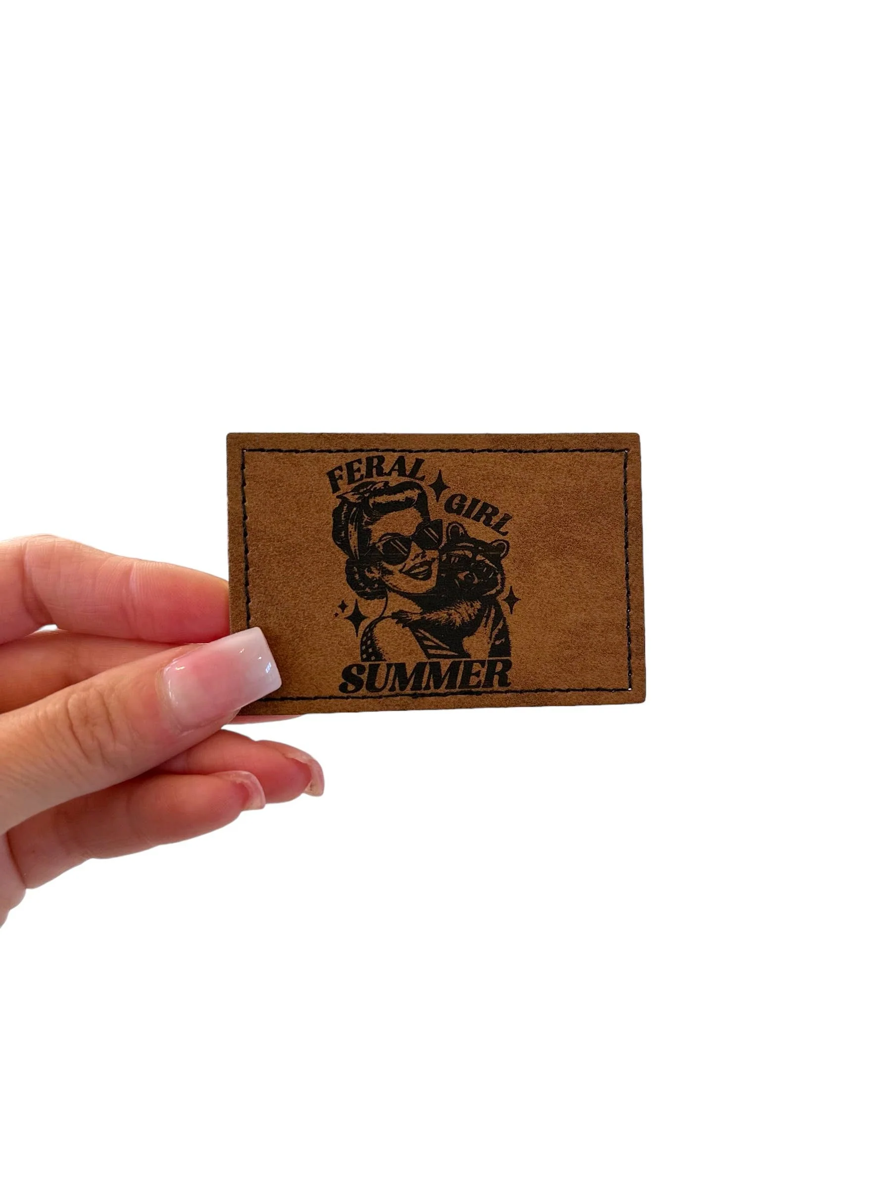 Leather Hat Bar Patch Self Adhesive  - Image 6