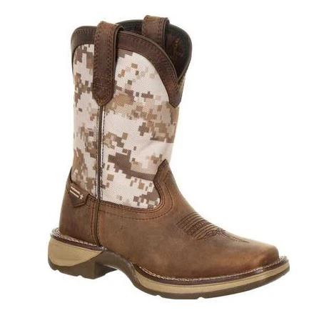 DURANGO LIL' REBEL LITTLE KIDS DESERT CAMO WESTERN BOOT STYLE DBT0208C - Image 3