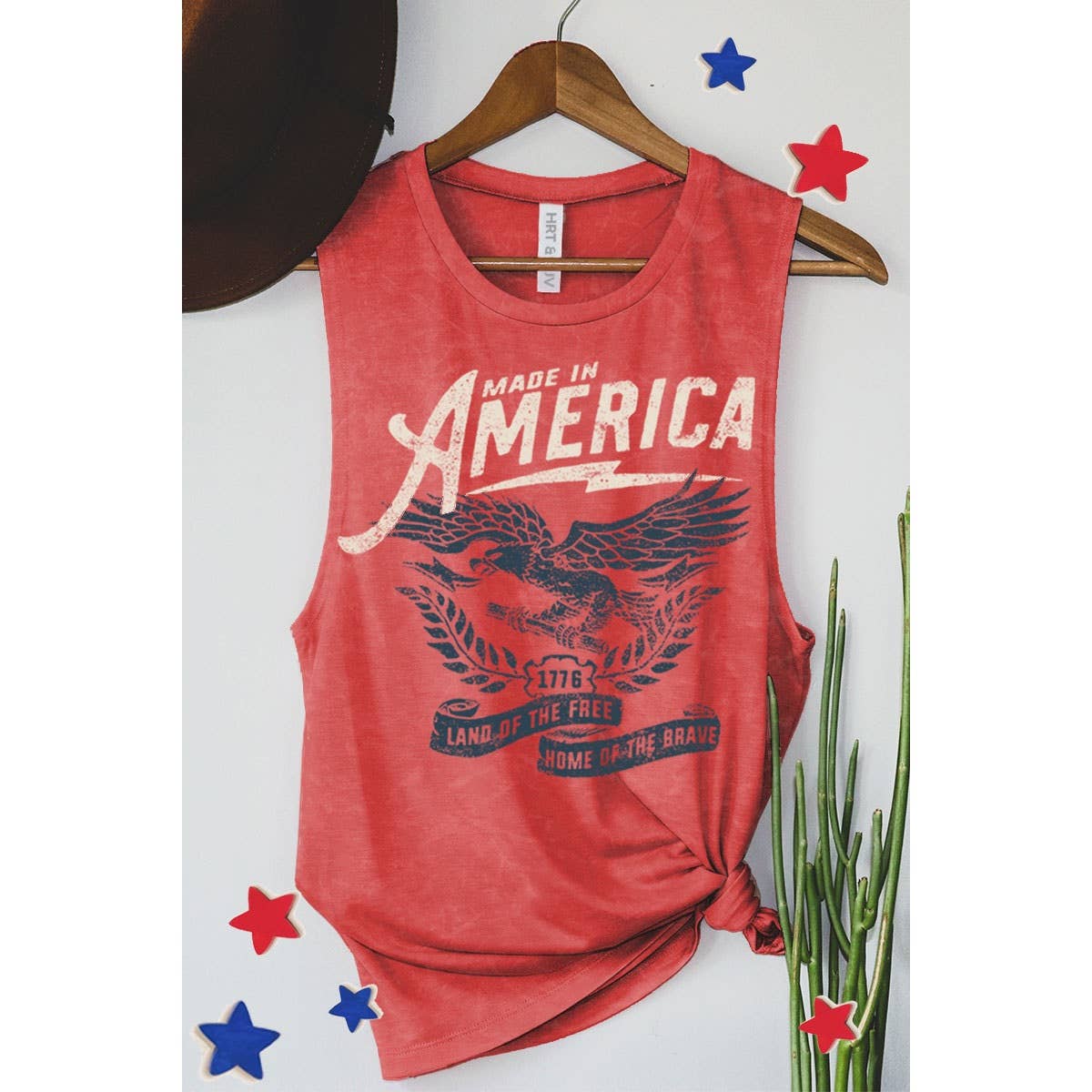MADE IN AMERICA MINERAL GRAPHIC TANK TOP - Image 2