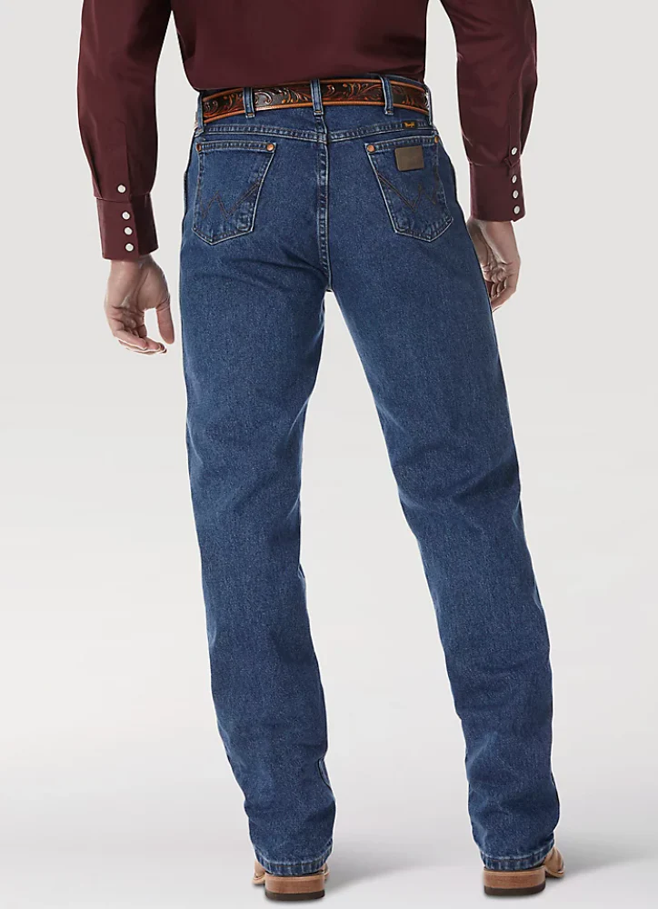 Wrangler Mens Cowboy Cut Original Fit Jeans Stonewashed Style 13MWZGK - Image 3