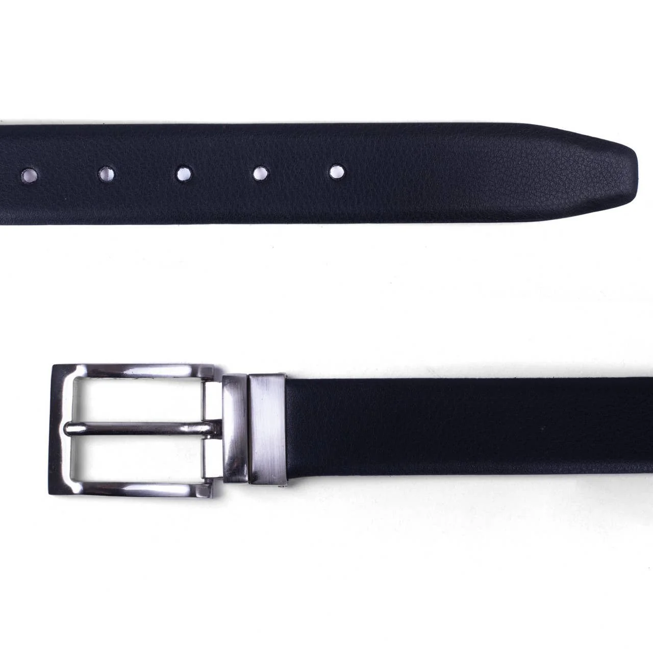 Men's Reversible Dress belt Black & Brown- RVMGLD-DRY2 - Image 3