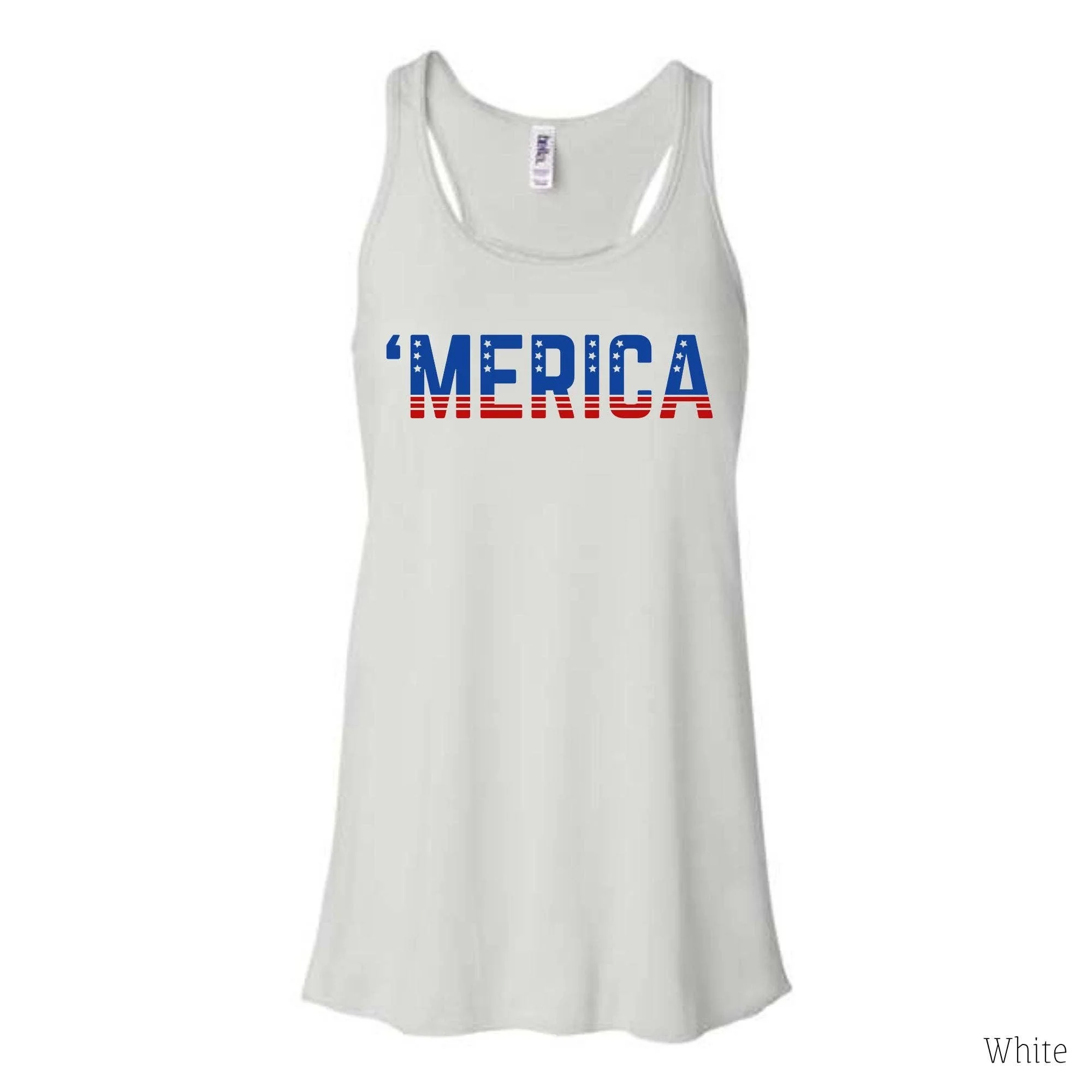 Merica 4th of July Tank Top J3 - Image 3