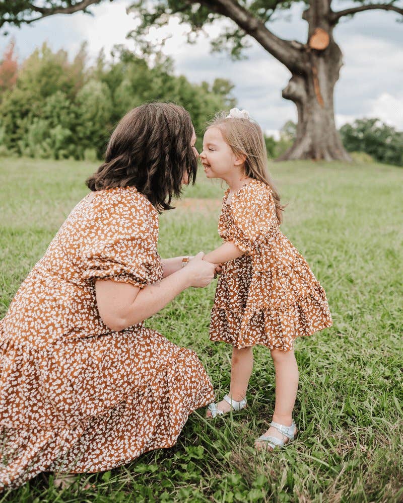 Mommy and Me Katherine Dress - Russet Floral - Image 3