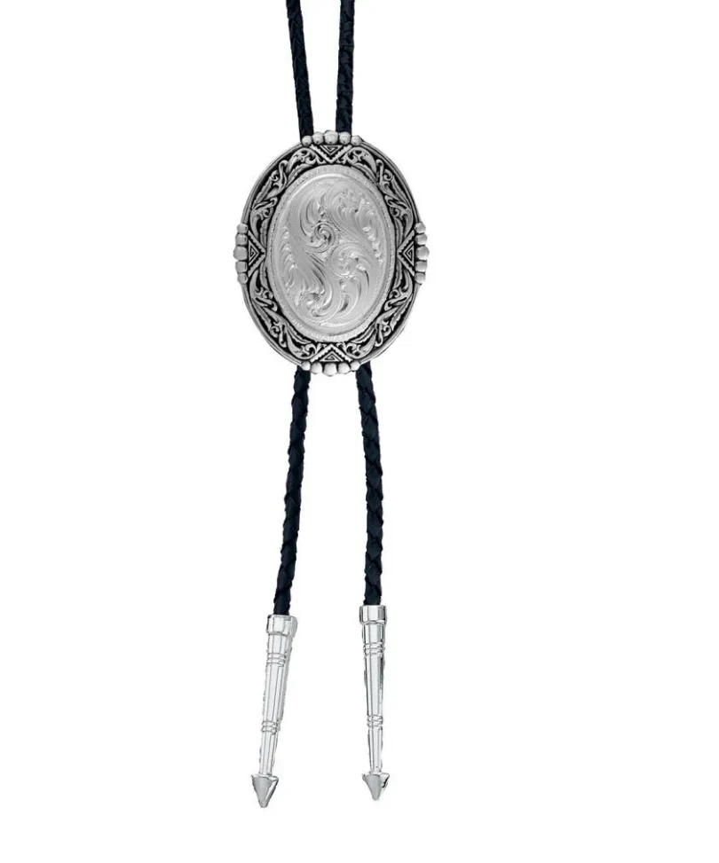 Montana Silversmith Southwestern Rancher's Bolo Tie in Antiqued Silver Style BT46