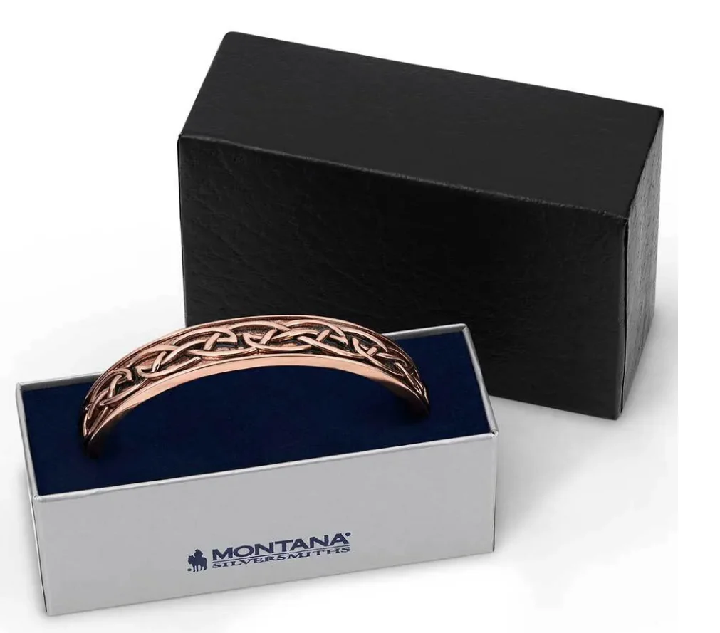 Montana Silversmiths Mens Cathedral Rock Copper Cuff Bracelet Style BC5815 - Image 4
