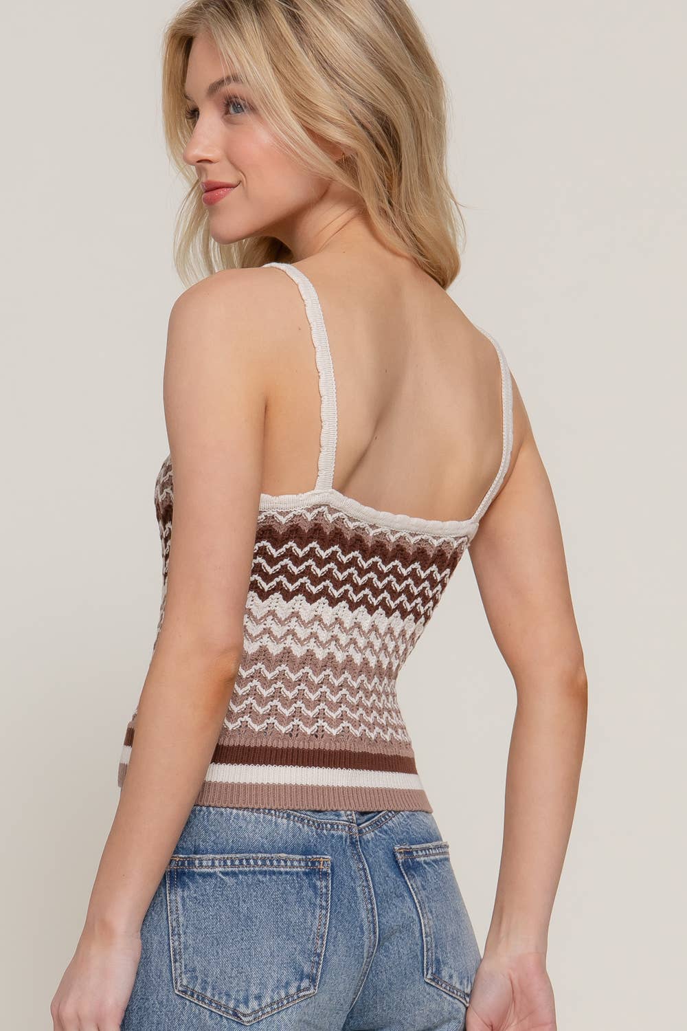 Multi Color Cami Spring Sweater - Image 12