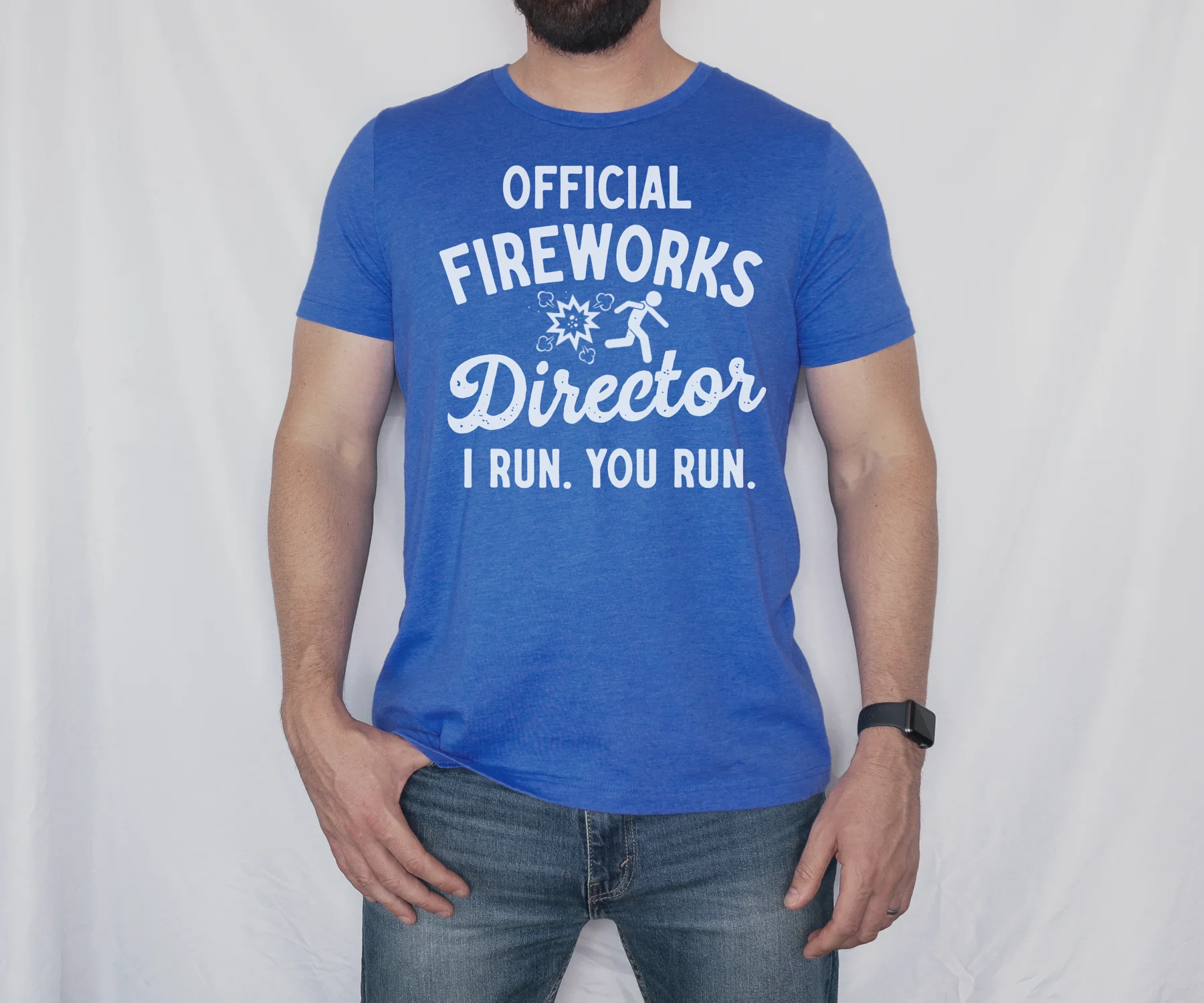 OFFICIAL FIREWORKS DIRECTOR 4TH OF JULY T-SHIRT