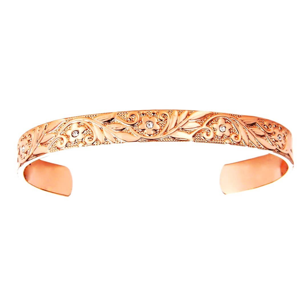 P 32 daisy flower zircon stone magnetic bracelet - Image 3