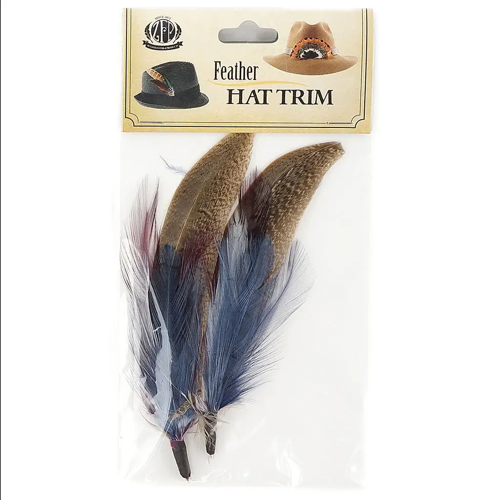 Pheasant-Hackle Feather Hat Trims - Image 5