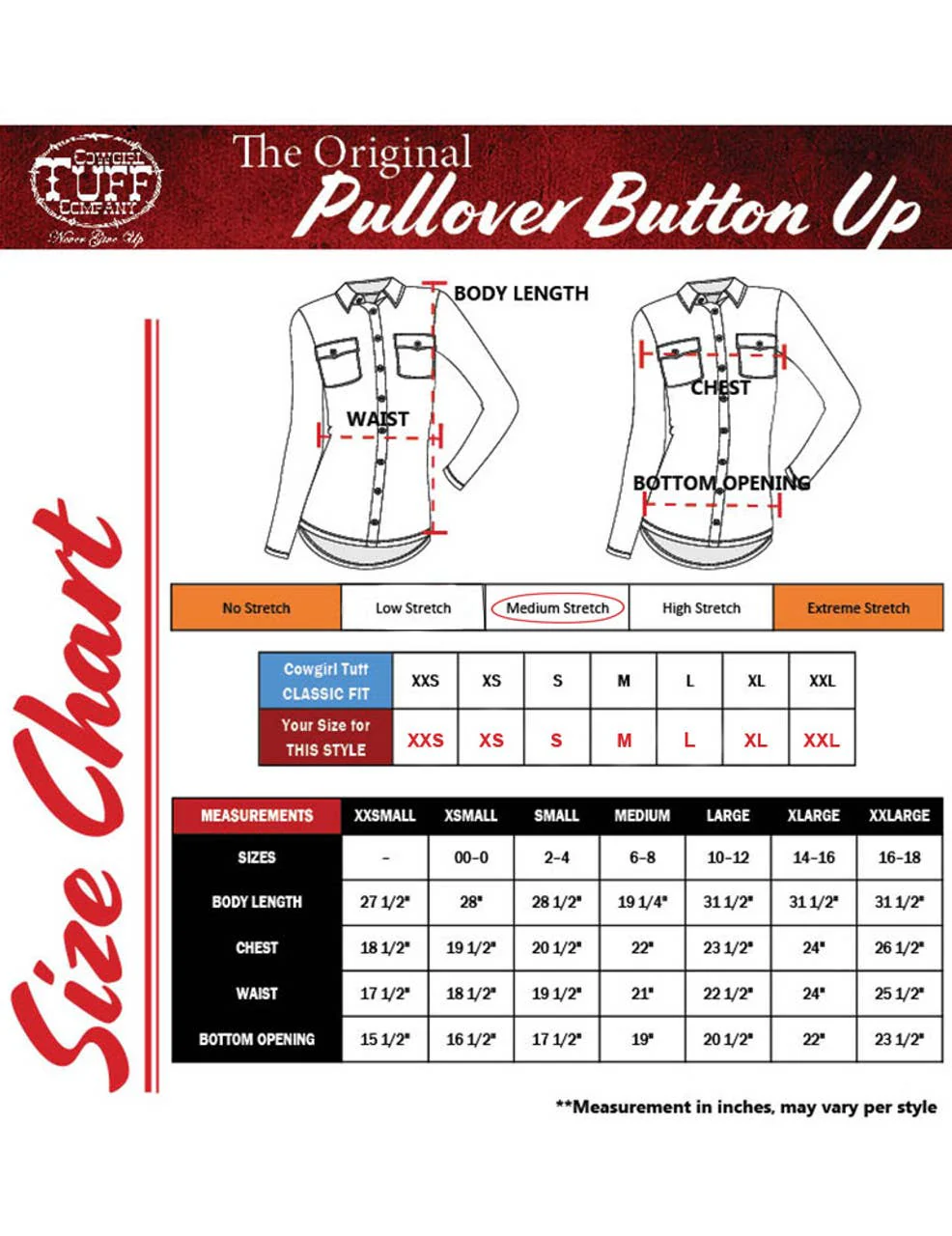 Pullover Button Up with Silver Crystals Lightweight Stretch - Image 3