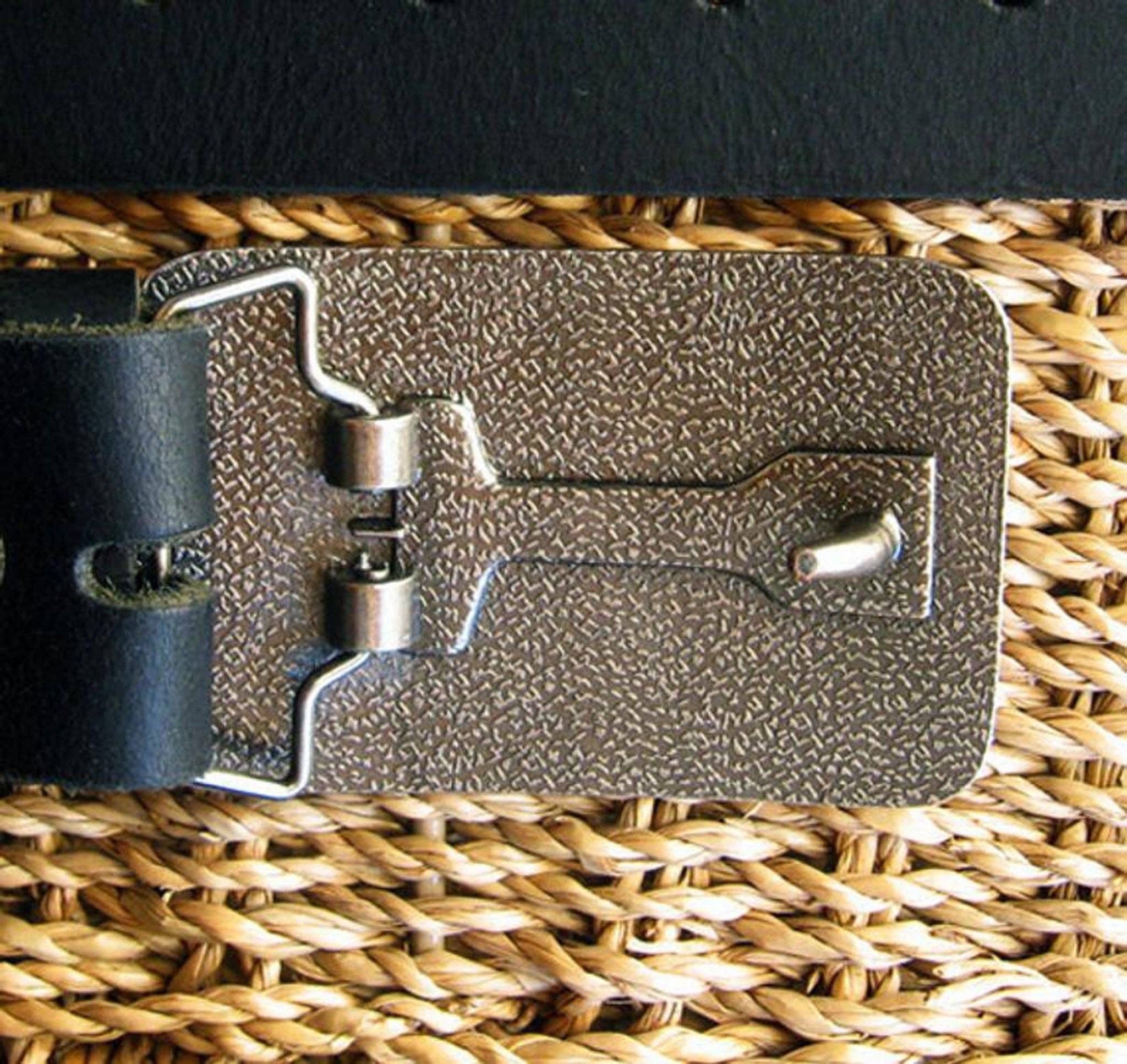 Red Damask Belt Buckle - Image 2