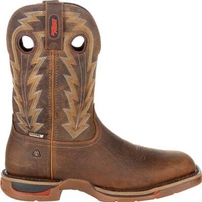 ROCKY LONG RANGE COMPOSITE TOE WATERPROOF WESTERN BOOT RKW0303 - Image 6