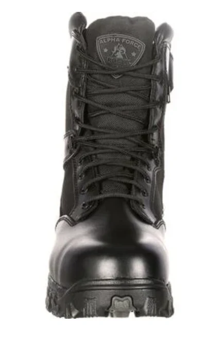 ROCKY MENS ALPHA FORCE WATERPROOF 400G INSULATED PUBLIC SERVICE BOOT STYLE RKYD011 - Image 3
