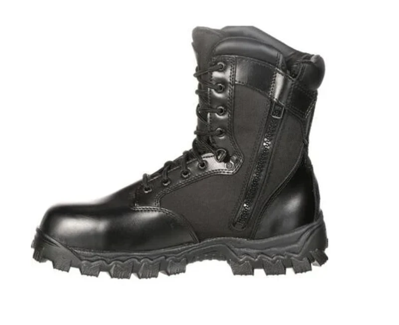 ROCKY MENS ALPHA FORCE WATERPROOF 400G INSULATED PUBLIC SERVICE BOOT STYLE RKYD011 - Image 4