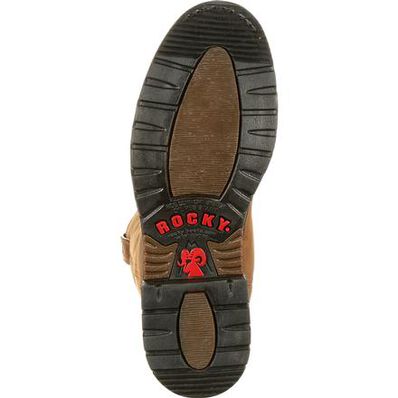 ROCKY ORIGINAL RIDE BRANSON STEEL TOE WATERPROOF WESTERN BOOTS STYLE FQ0002809 - Image 2