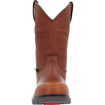 ROCKY WORKSMART WATERPROOF COMPOSITE TOE PULL-ON WORK BOOT RKK0402 - Image 3