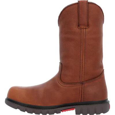 ROCKY WORKSMART WATERPROOF COMPOSITE TOE PULL-ON WORK BOOT RKK0402 - Image 5