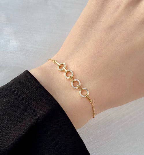 Rope Chain Link Bracelet