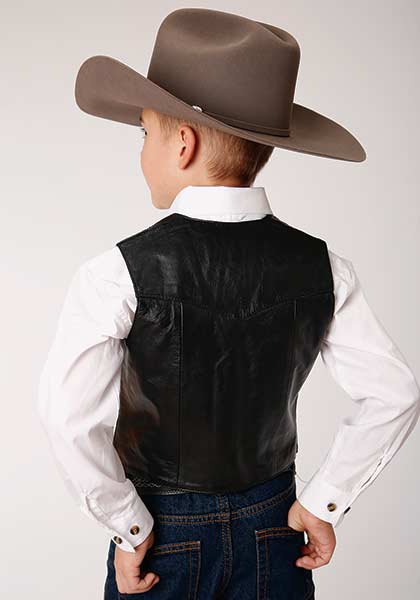 Roper Boys Lamb Skin Vest Style 02-094-0520-0500 - Image 3