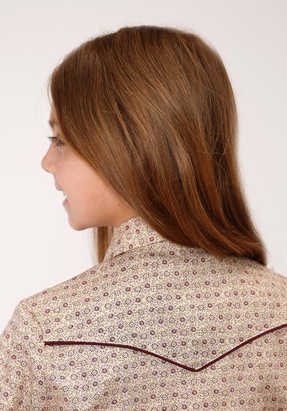 Roper Girls Long Sleeve Shirt Style 01-080-0086-3061 - Image 3