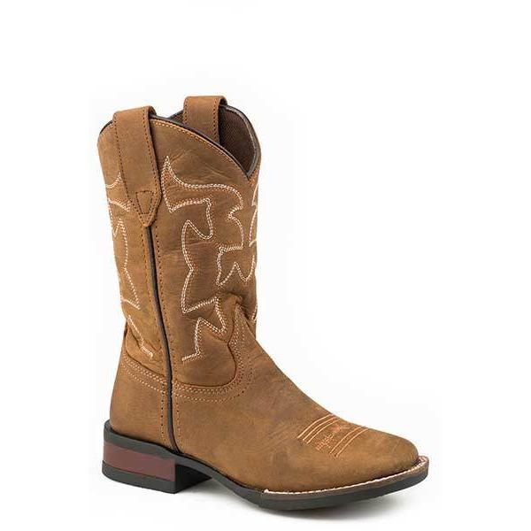 Roper Boys Cow Hide Handcrafted Boots Style 09-018-0911-1200 - Image 2