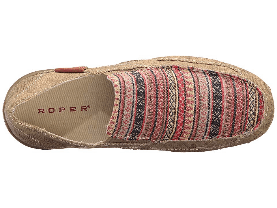 Roper Ladies Daisy Tan Driving Mocs Style 09-021-1776-2040 - Image 3