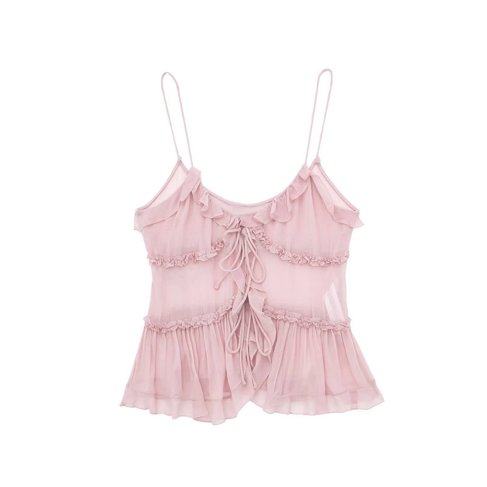 Sheer Layered Cami Top