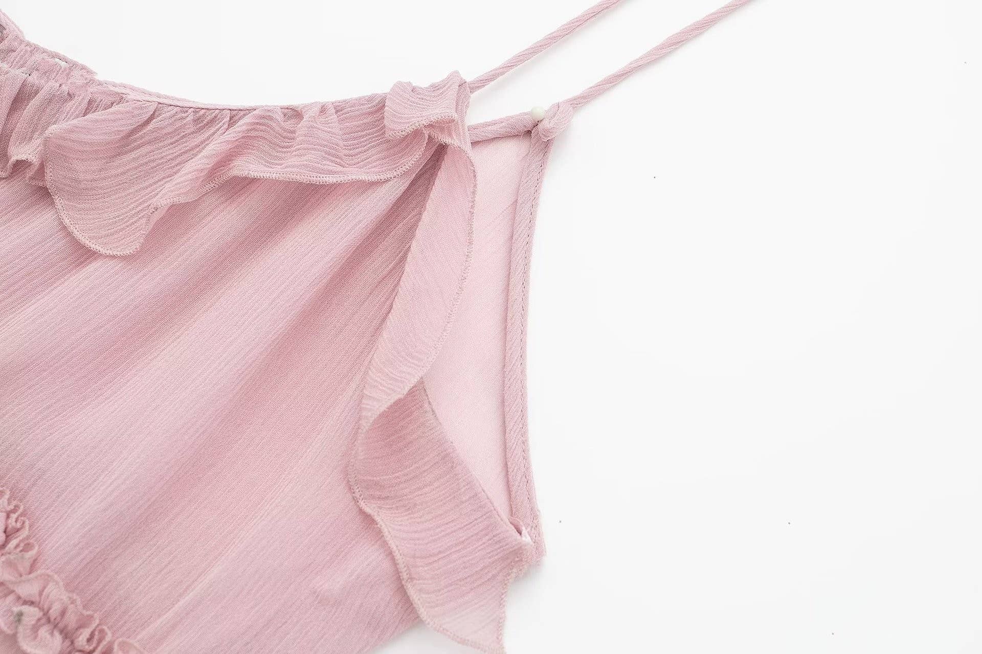 Sheer Layered Cami Top - Image 11