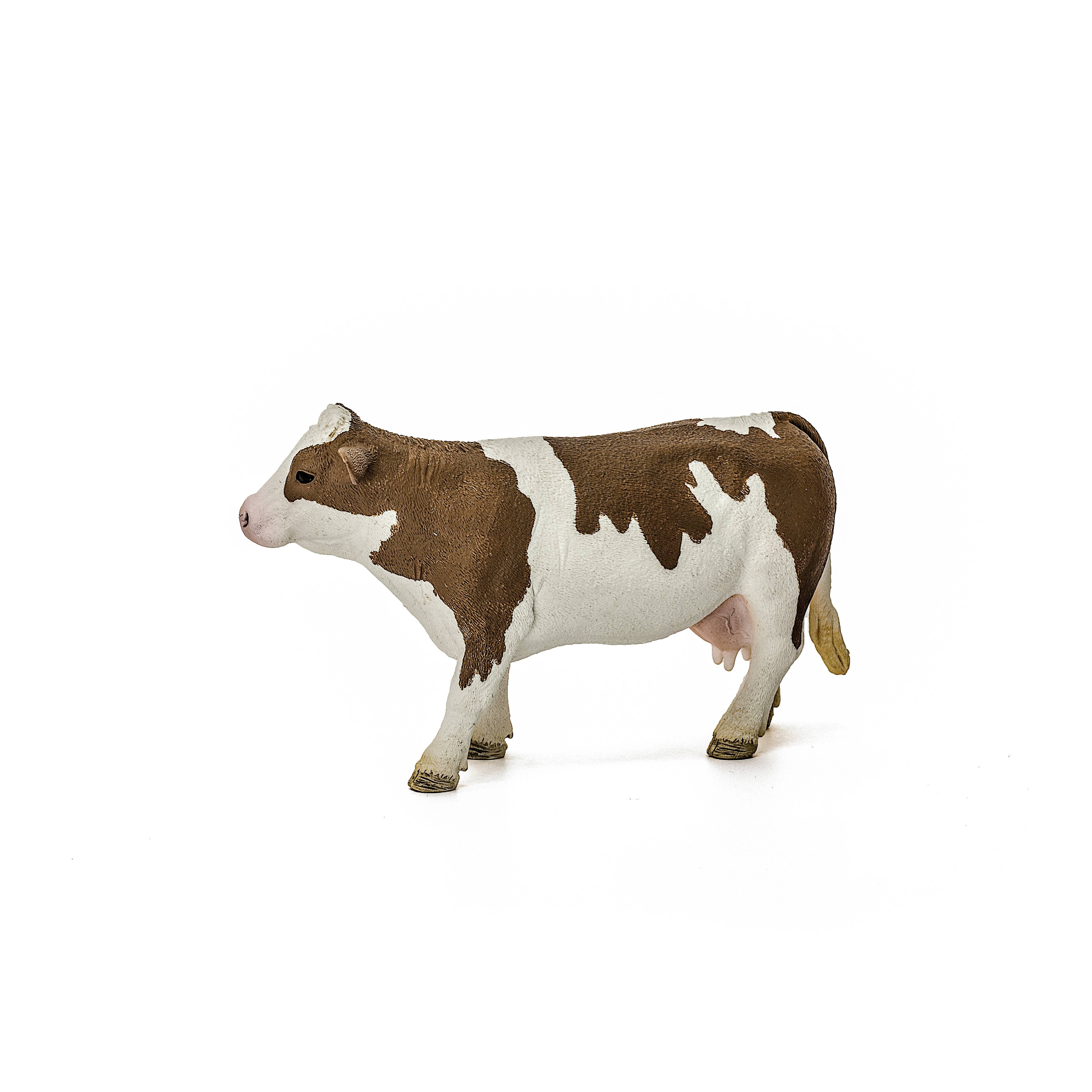 Simmental Cow Farm Animal Toy - Image 3