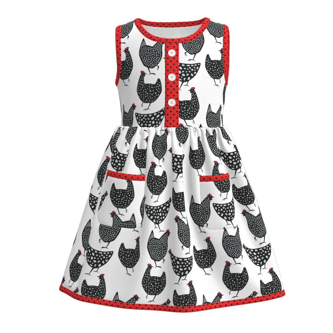 Sleeveless Dress Count your Chickens - Image 2