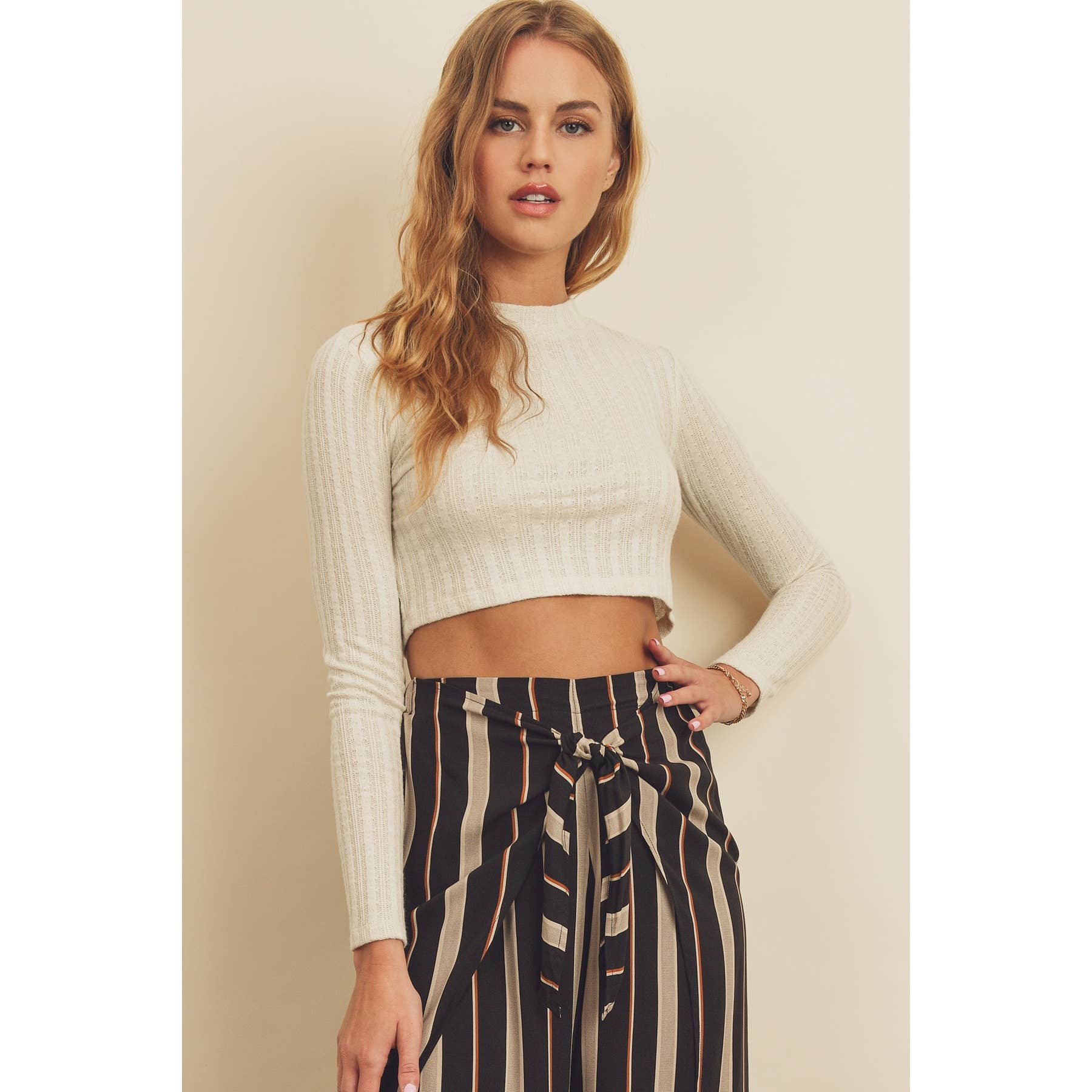 Soft Knit Cropped Top - Image 16