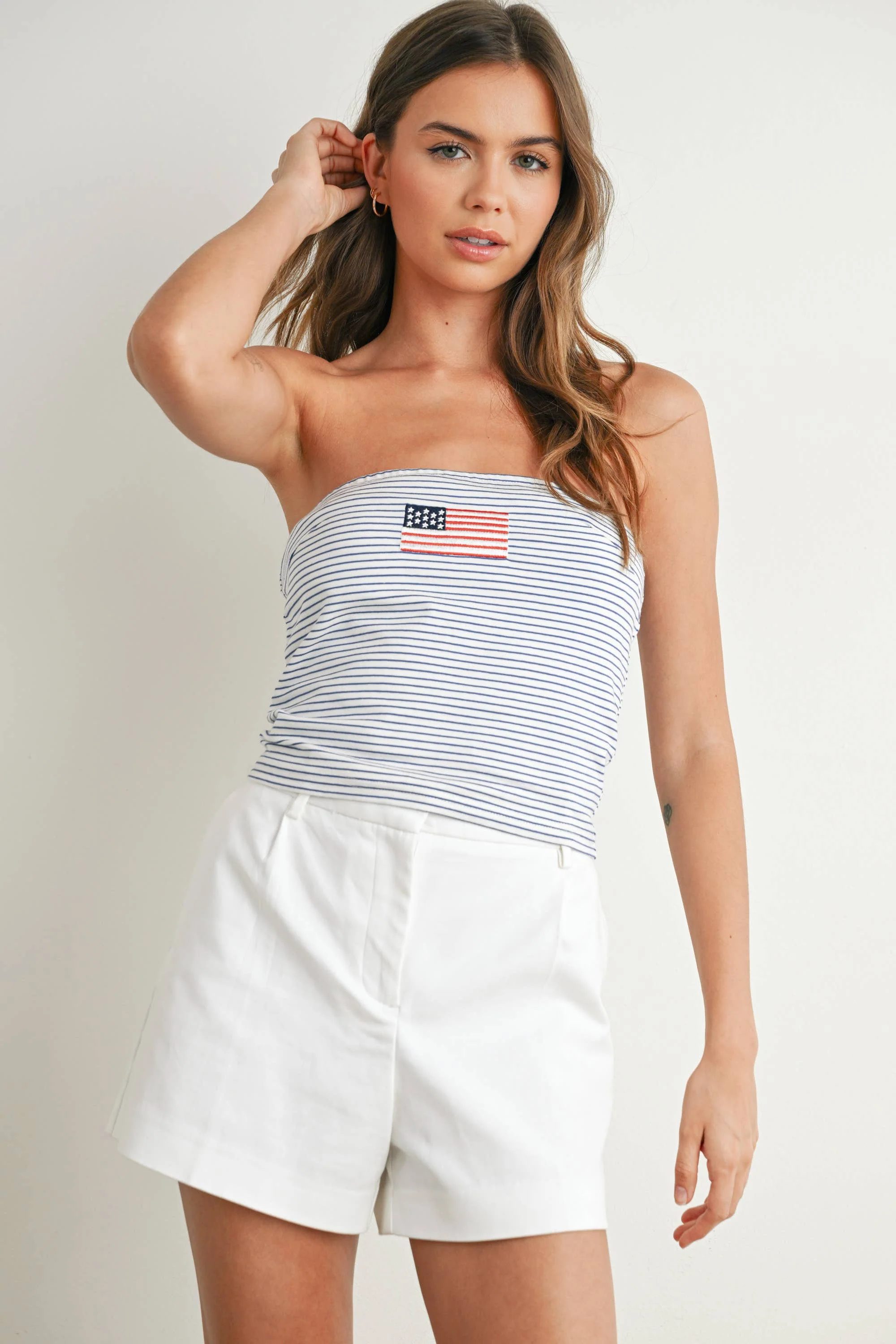 Stars and Stripes Tube Top - BMT7755 - Image 3