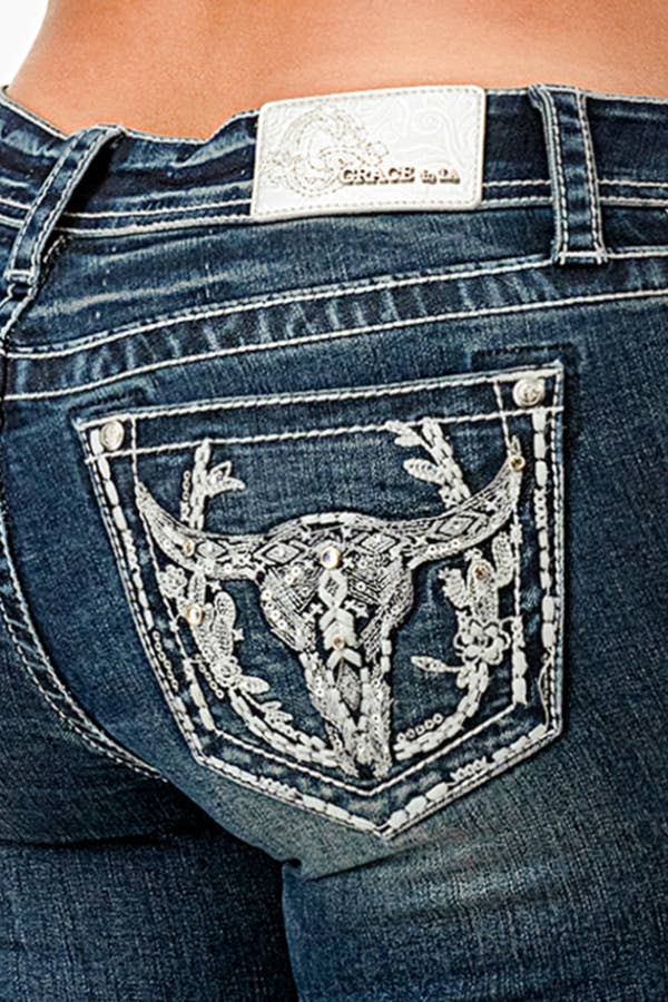 Steer Head Modify Mid Rise Boot Cut 36" | EB-S800-36 - Image 2