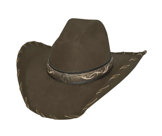 Bullhide STRAIGHT SHOOTER Chocolate Buckskin Western Cowboy Hats Style 0602CH - Image 2