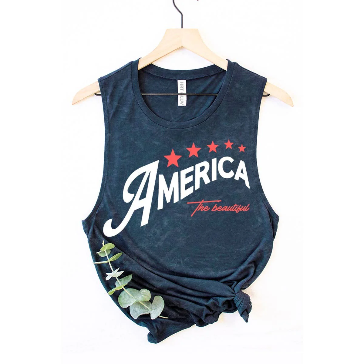 THE BEAUTIFUL AMERICA MINERAL GRAPHIC TANK TOP - Image 2