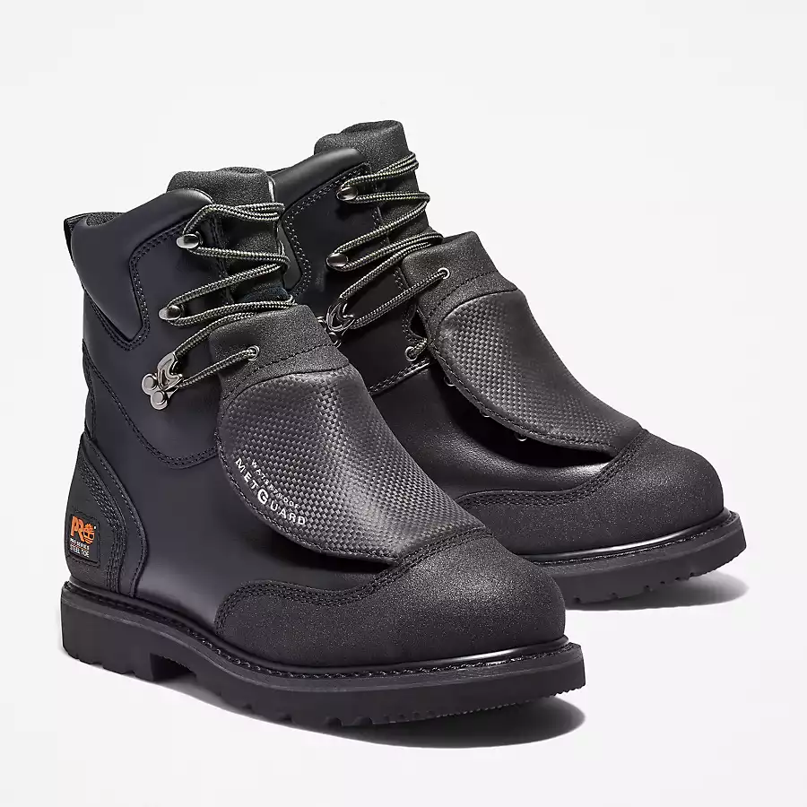 Timberland Mens Met Guard Steel Toe Waterproof Work Boot Style TBO 53530 001 - Image 4