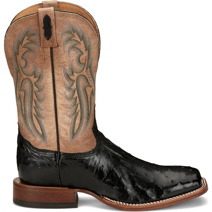 TONY LAMA MENS CASTILLO 11" FULL QUILL OSTRICH STYLE EP6094 - Image 3