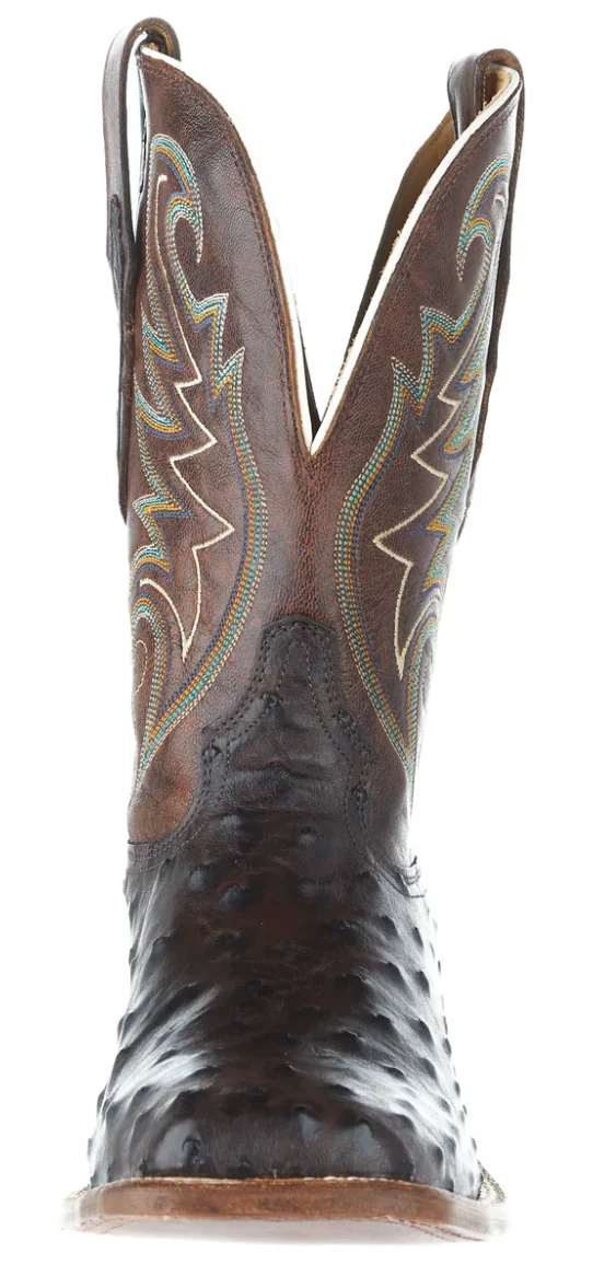 TONY LAMA MENS FOSTER SIENNA OSTRICH WESTERN BOOT STYLE EP6098 - Image 6