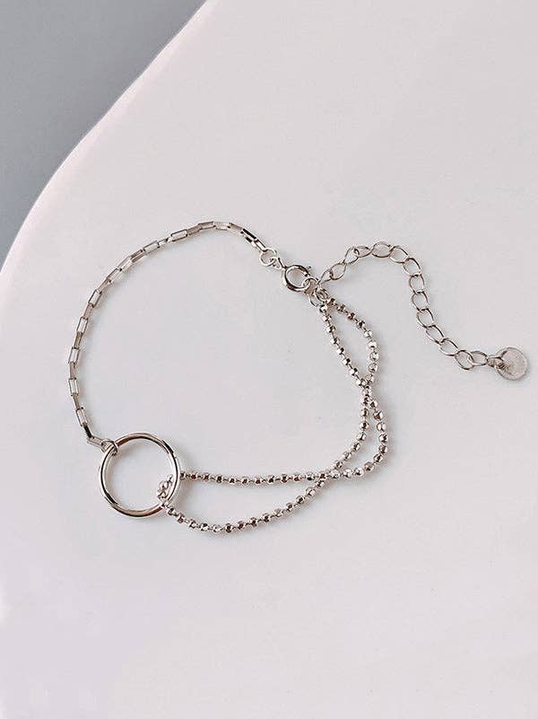 Urban Solid Color Geometric Bracelet Accessories - Image 6