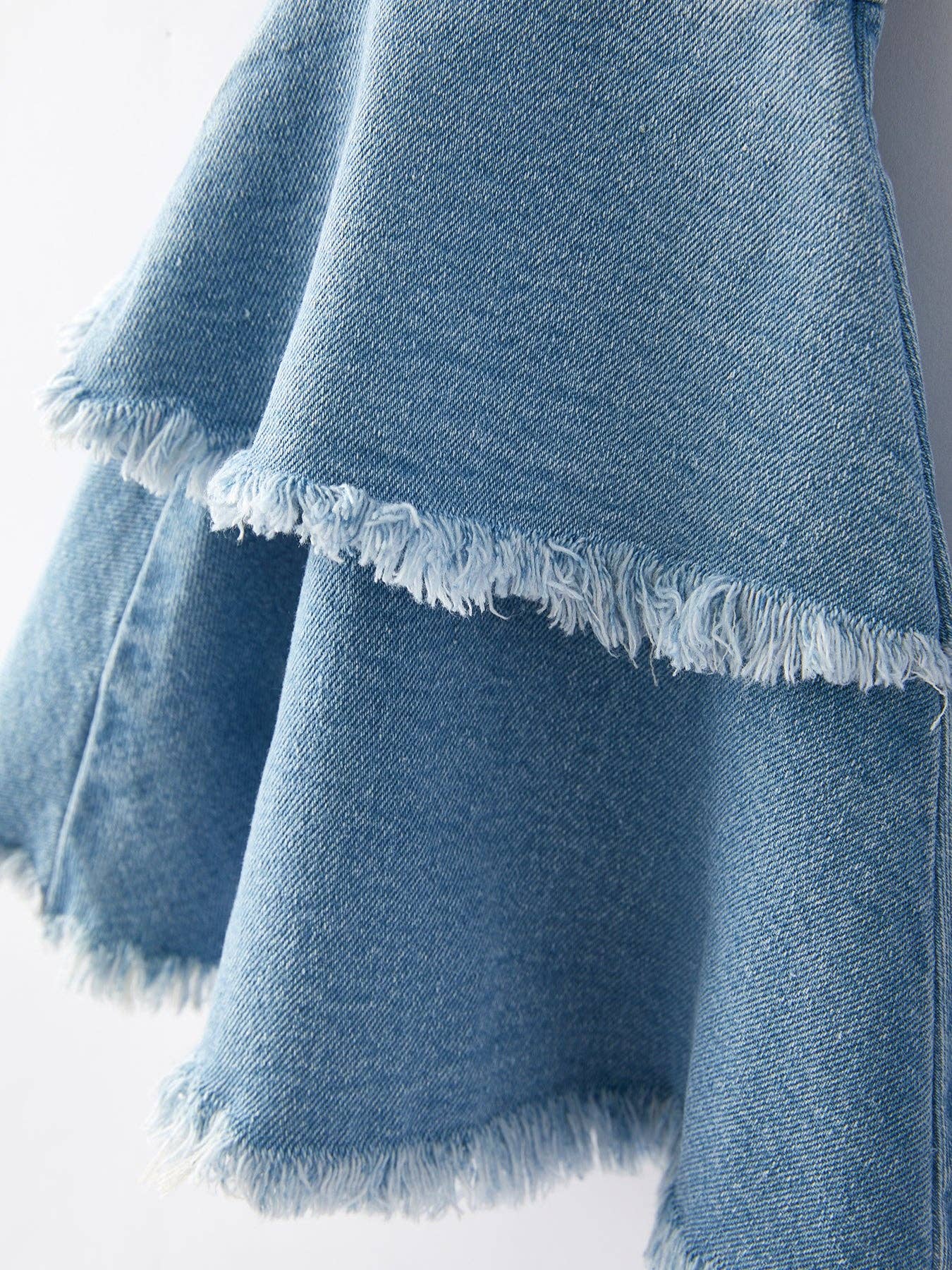 Valentine's Day Girls Double Flared Denim Jeans - Image 9