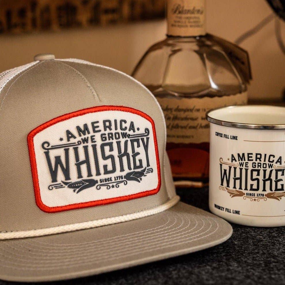 We Grow Whiskey Hat - Flat - Image 7