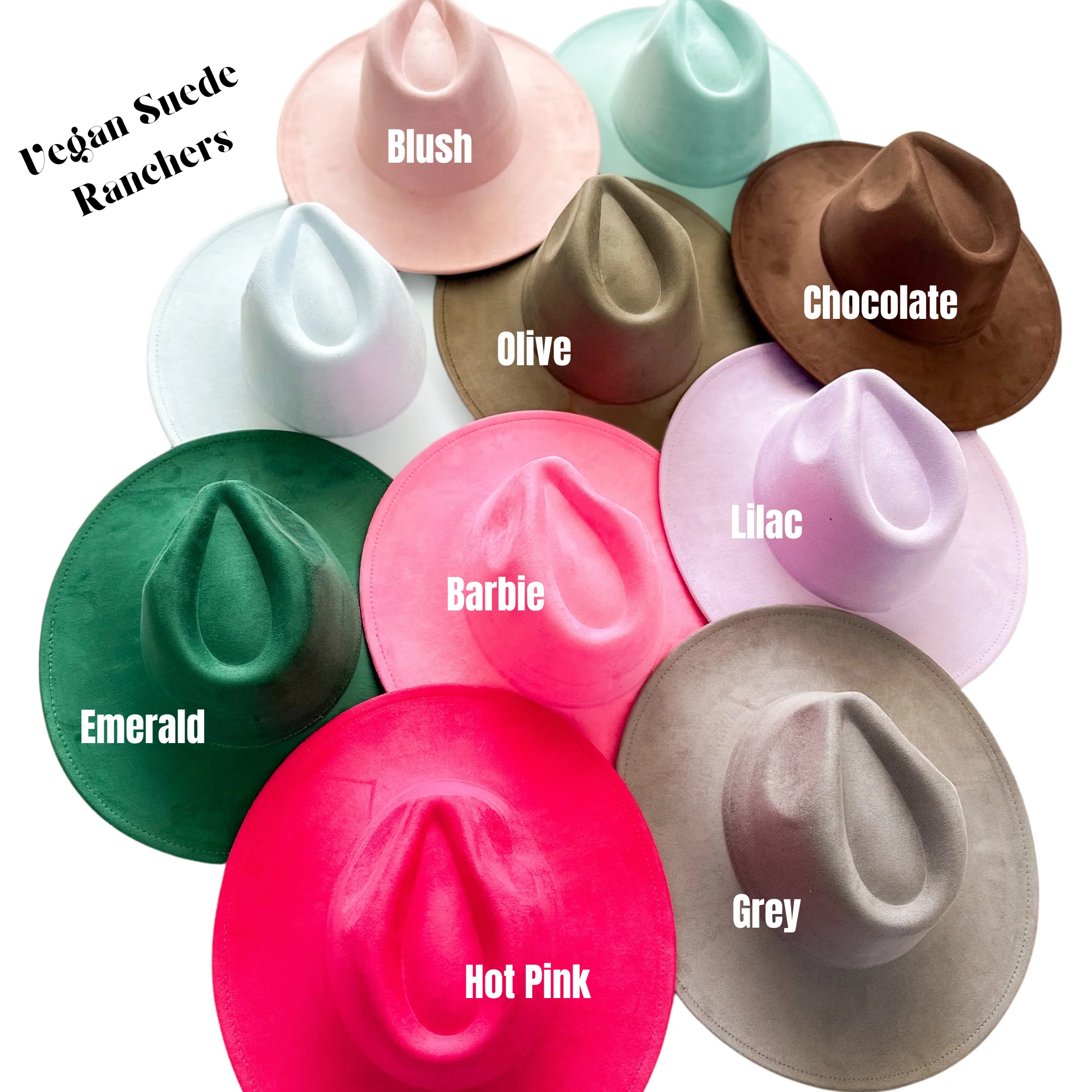 Wild Flowers Wild Horses Burned Hat Cowboy Western Hat - Image 6