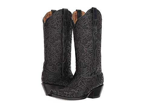 Corral Womens Black Full Inlay Boot by Corral Style G1417 - Image 6