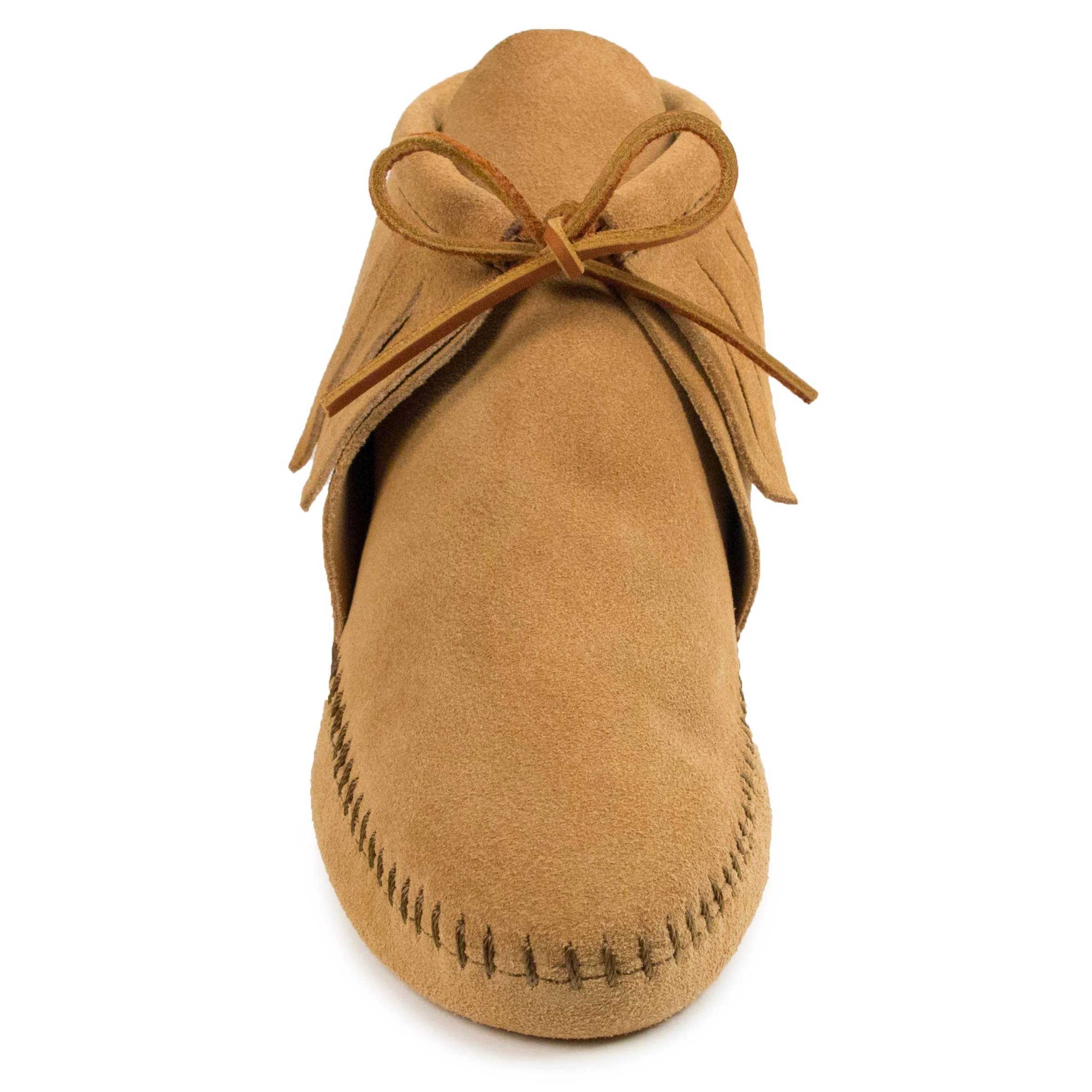 Women's Suede Classic Fringe Softsole Boot Bootie - Image 4