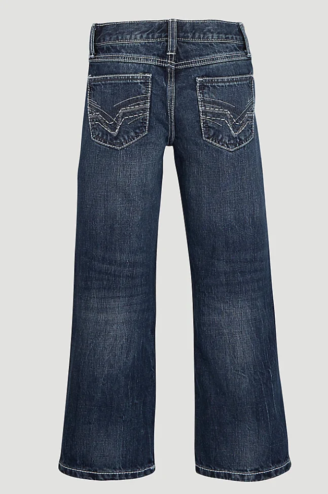 WRANGLER BOY'S 20X VINTAGE BOOTCUT SLIM FIT JEAN (8-20) IN CANYON LAKE STYLE 42BWXCL - Image 2